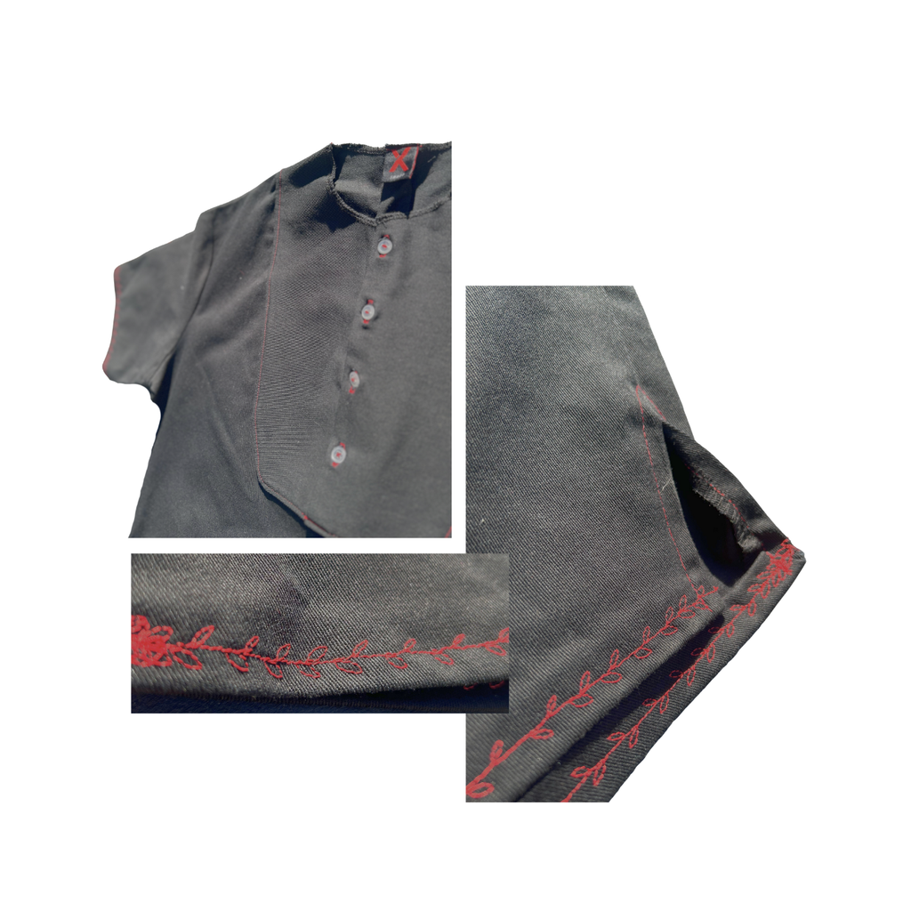 Cut and Sew Asian Tee