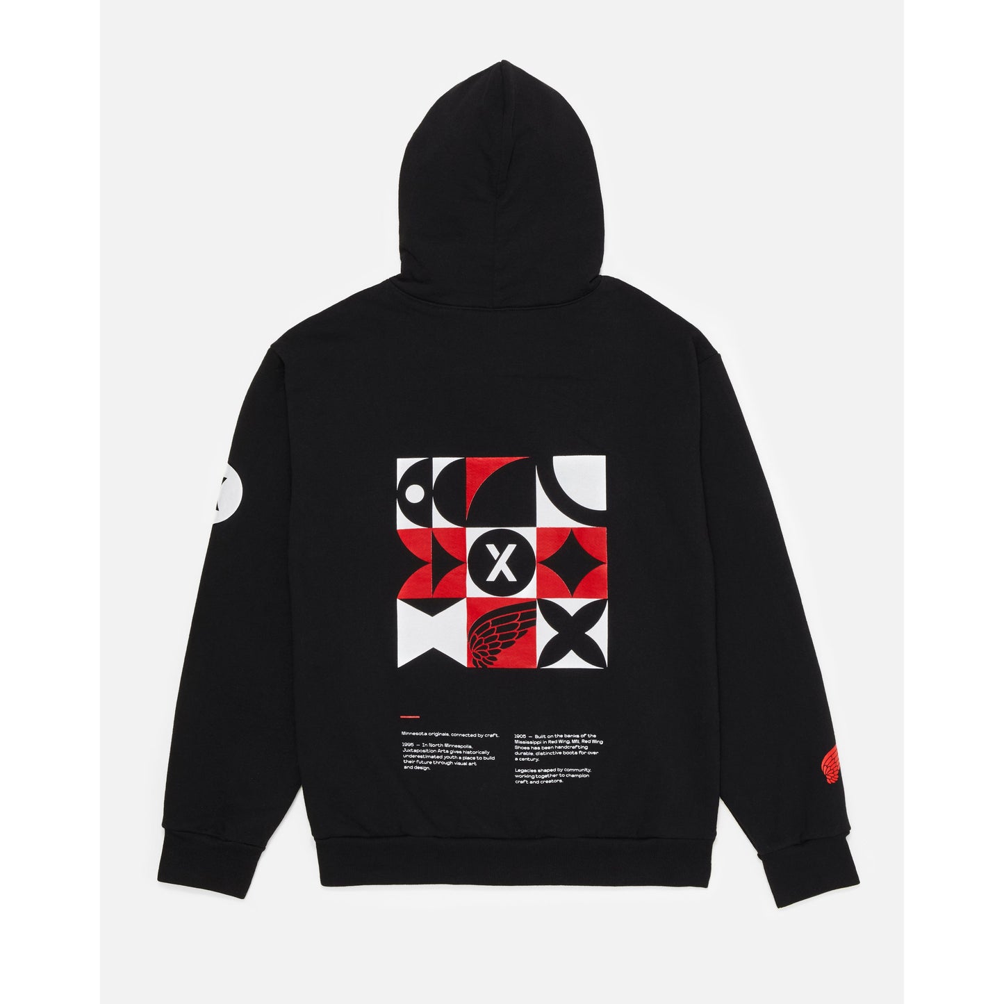 JXTA / Red Wing Heritage Hoodie (Black)