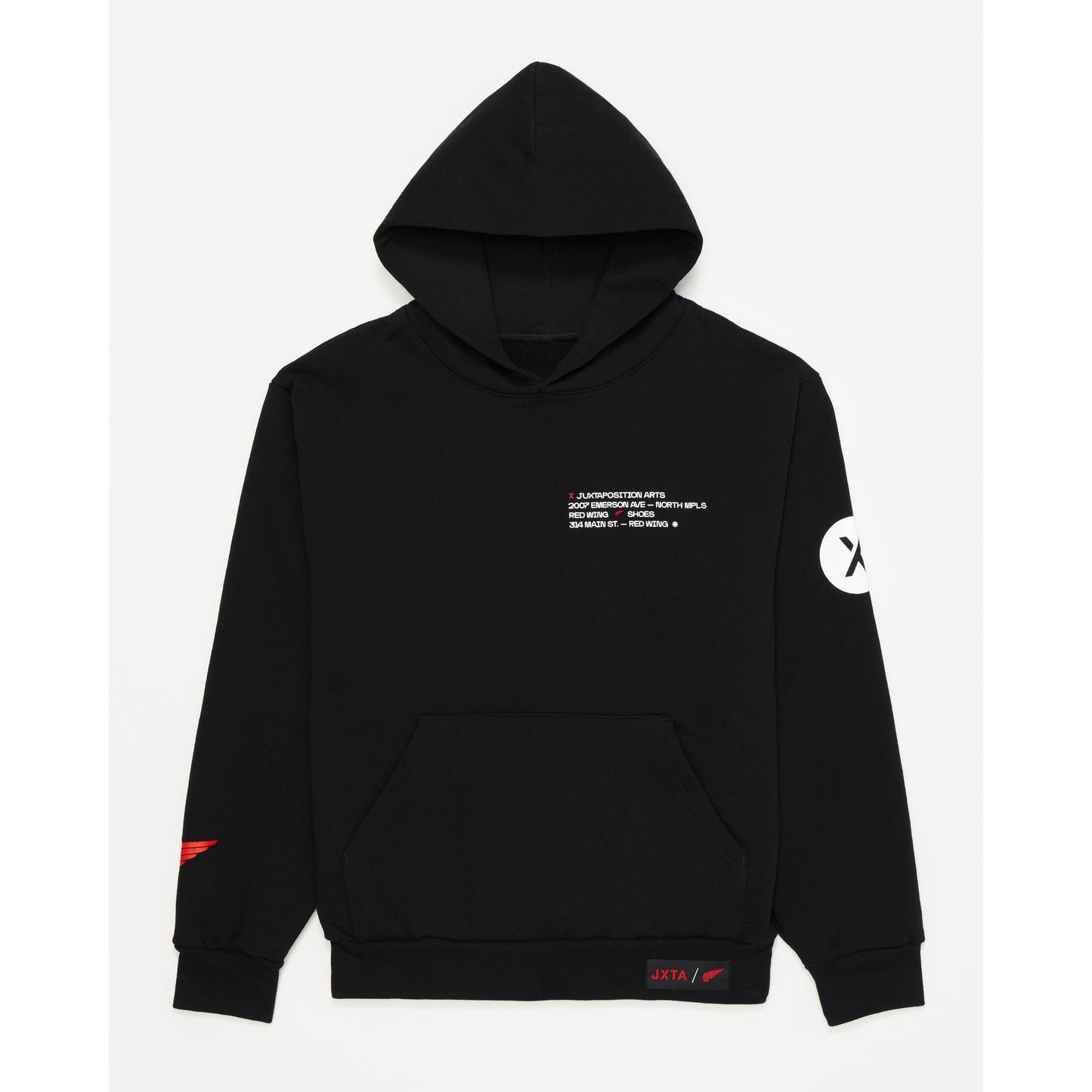 JXTA / Red Wing Heritage Hoodie (Black)