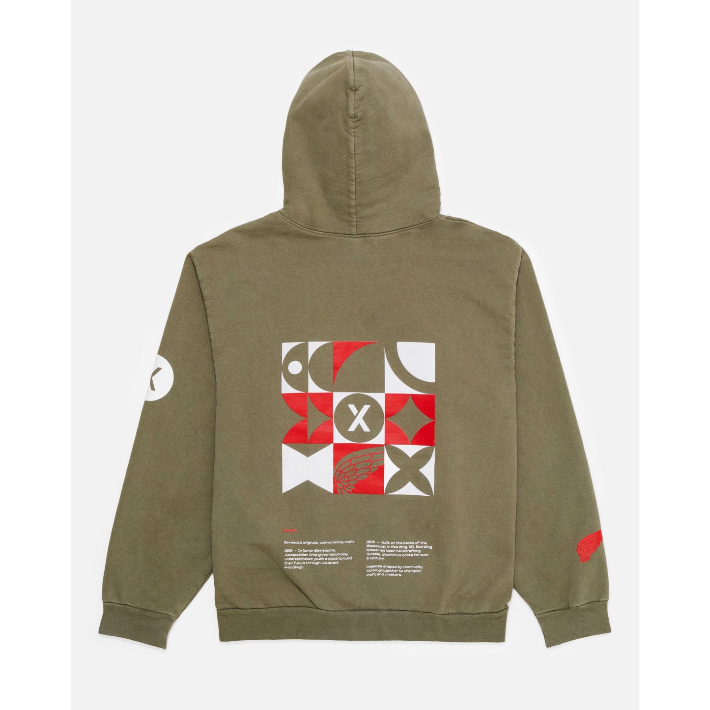 JXTA / Red Wing Heritage Hoodie (Green)