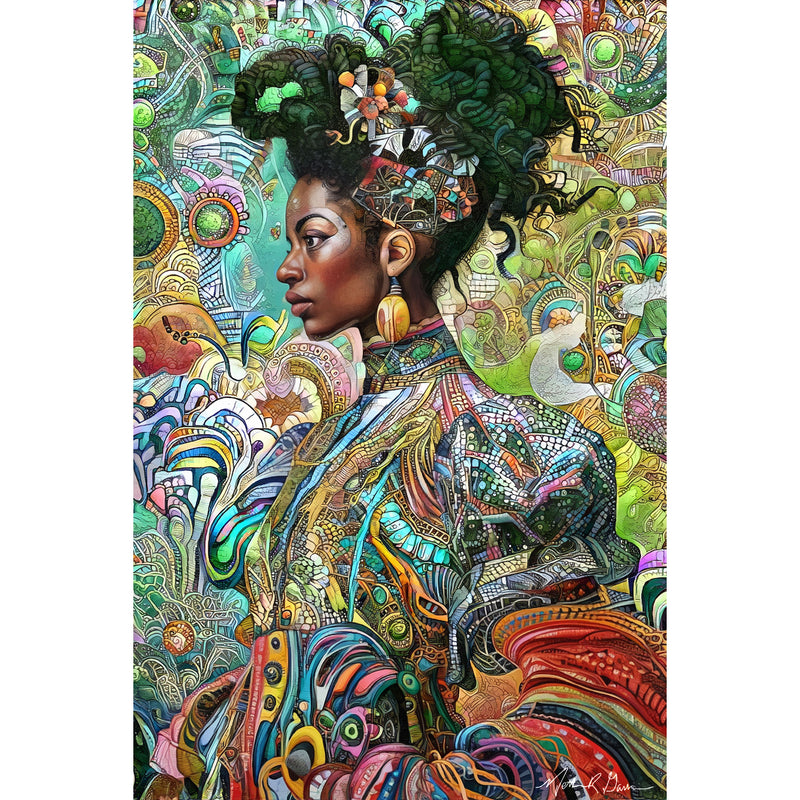 Afro-Surrealist Garden